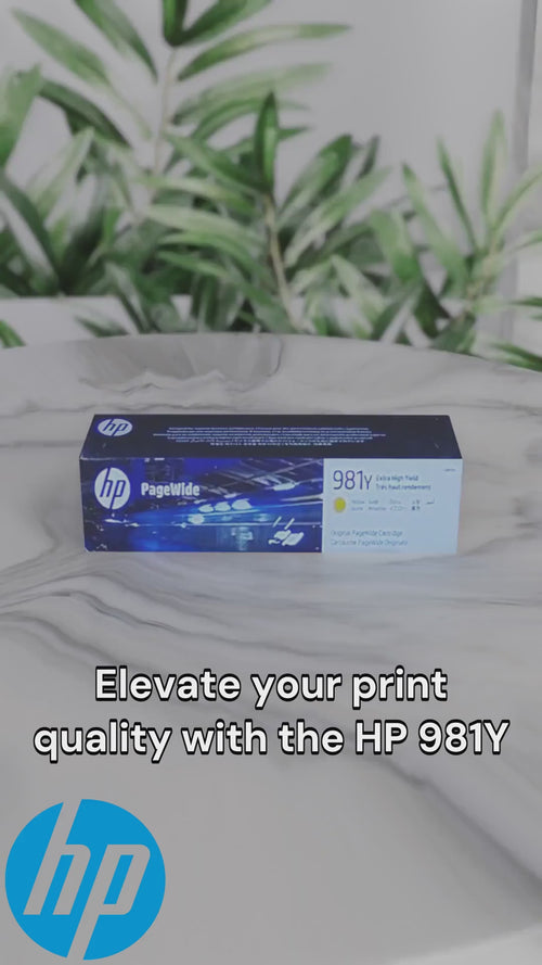 HP 981Y Yellow Original PageWide Crtg