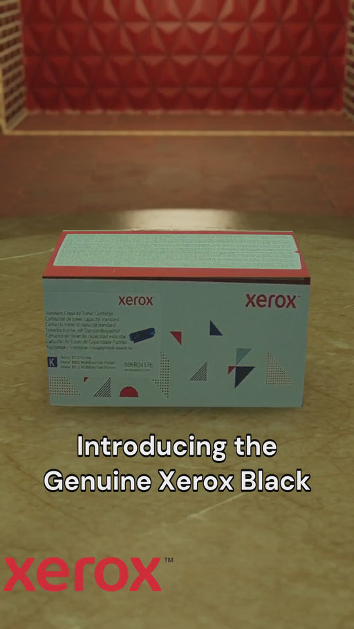 Xerox 006R04376 Genuine Black Standard-Capacity Toner Cartridge – Xerox B305/B310/B315