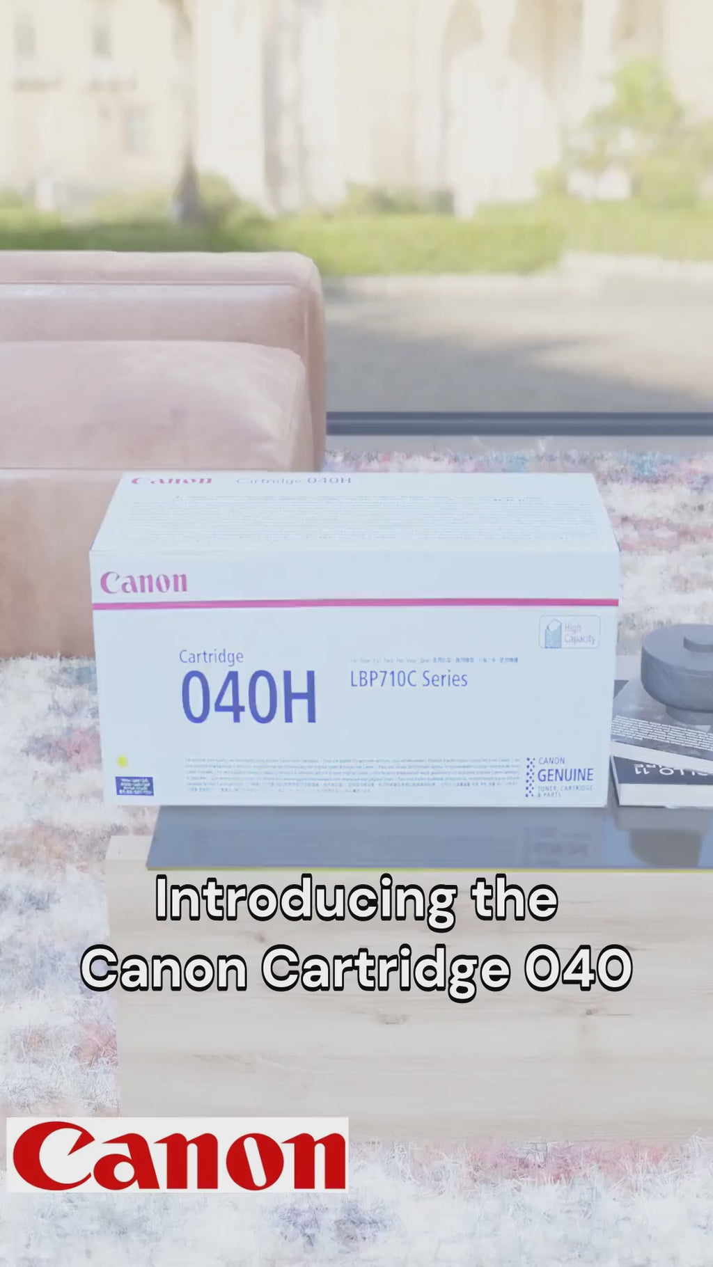 4. Canon Cartridge 040 High Capacity Yellow