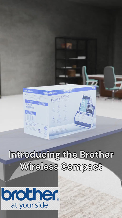 Brother Wireless Compact Scanner - Touchscreen (Replaces ADS1700W)
