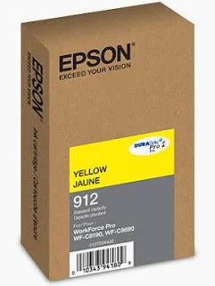 T912XXL420 Epson T912 Extra High Capacity Yellow Original Ink Cartridge – Inkjets | Epson